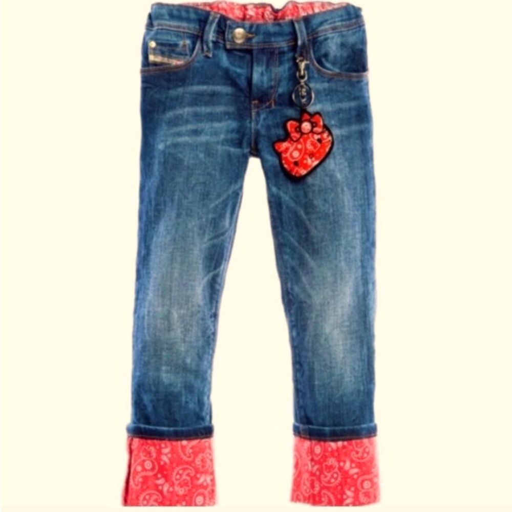 Girls Diesel Hello Kitty Jeans 4